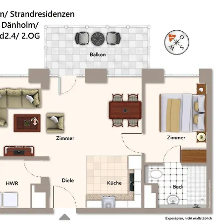 Strandresidenzen Strandresidenzen Haus Daenholm 2 4